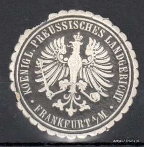 Winieta, siegielmarke , zalepka - Frankfurt a/M - Nr 212/ay