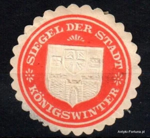 Winieta, siegielmarke , zalepka - Königswinter - Nr 214/a