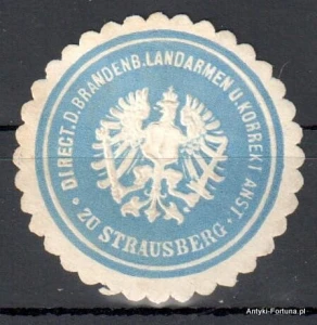 Winieta, siegielmarke , zalepka - Starusberg - Nr 221/a