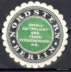 Winieta, siegielmarke , zalepka - Nordstern Berlin - Nr 230/a