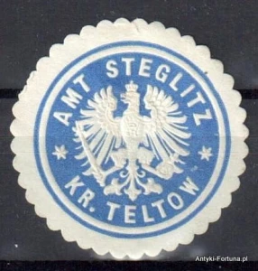 Winieta, siegielmarke , zalepka - Amt Steglitz - Nr 243/a