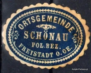 Winieta, siegielmarke , zalepka - Schönau - Nr 258/a