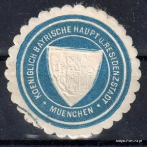 Winieta, siegielmarke , zalepka - Munchen - Nr 263/a