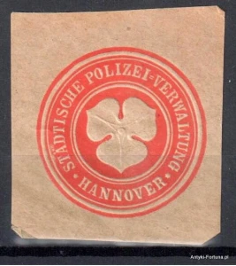 Winieta, siegielmarke , zalepka - Hannover - Polizei - Nr 269/a