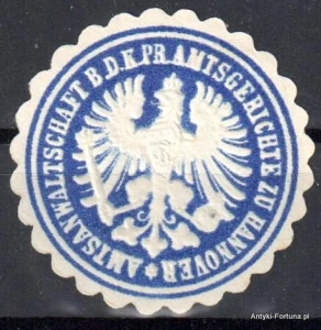 Winieta, siegielmarke , zalepka - Hannover -  Nr 272/a