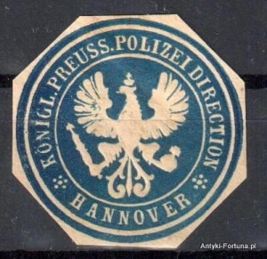 Winieta, siegielmarke , zalepka - Hannover -  Nr 279/a Polizei