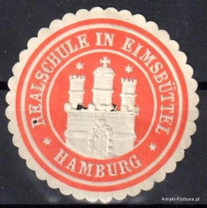 Winieta, siegielmarke , zalepka - Hamburg - Nr 309/a