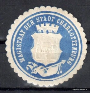 Winieta, siegielmarke , zalepka - Charlottenburg -  Nr 321/a