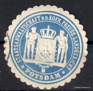 Winieta, siegielmarke , zalepka - Potsdam -  Nr 325/a