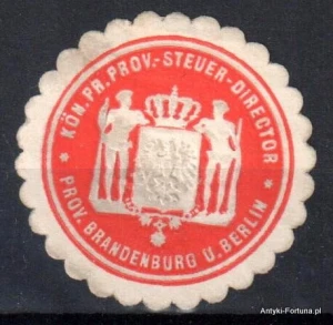 Winieta, siegielmarke , zalepka - Berlin - Nr 327/a