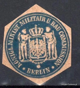 Winieta, siegielmarke , zalepka - Berlin - Militair u. Bau - Nr 329/a