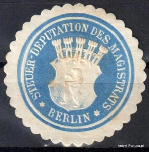 Winieta, siegielmarke , zalepka - Berlin - Nr 352/a