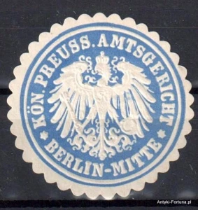 Winieta, siegielmarke , zalepka - Berlin -Mitte - Nr 363/a