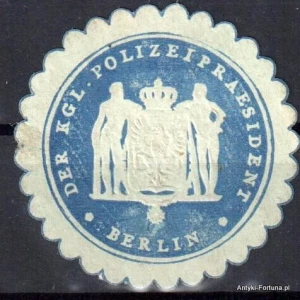 Winieta, siegielmarke , zalepka - Berlin  - Nr 369/a