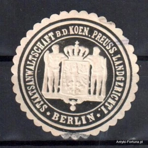 Winieta, siegielmarke , zalepka - Berlin  - Nr 371/a