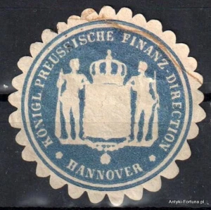 Winieta, siegielmarke , zalepka  - Hannover - Nr 380/a