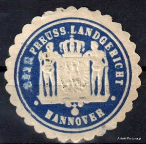 Winieta, siegielmarke , zalepka  - Hannover - Nr 382/a