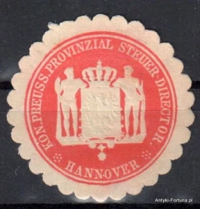 Winieta, siegielmarke , zalepka  - Hannover - Nr 383/a