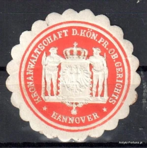 Winieta, siegielmarke , zalepka  - Hannover - Nr 385/a