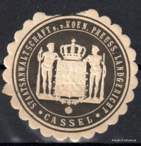 Winieta, siegielmarke , zalepka - Cassel - Nr 394/a
