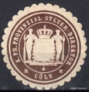 Winieta, siegielmarke , zalepka - Coln - Nr 403/a