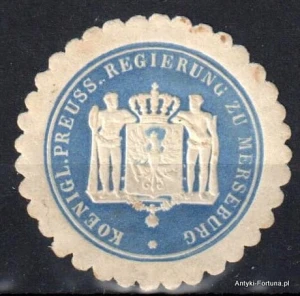 Winieta, siegielmarke , zalepka - Merseburg - Nr 419/a