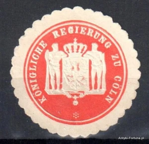 Winieta, siegielmarke , zalepka  - Coln - Nr 421/a