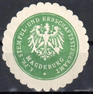 Winieta, siegielmarke , zalepka - Magdeburg -  Nr 425/a 