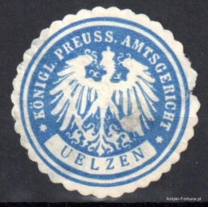 Winieta, siegielmarke , zalepka  - Uelzen - Nr 449/a