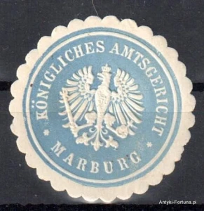 Winieta, siegielmarke , zalepka - Marburg -  Nr 459/a