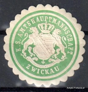 Winieta, siegielmarke , zalepka  -  Zwickau - Nr 469/a