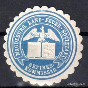 Winieta, siegielmarke , zalepka - Magdeburg -  Nr 470/a  Ubezpieczenia