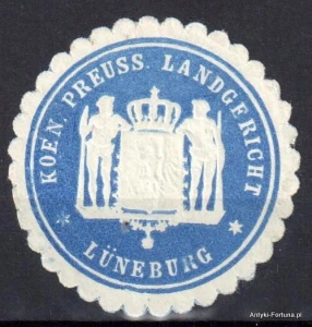 Winieta, siegielmarke , zalepka  -  Luneburg  - Nr 478/a