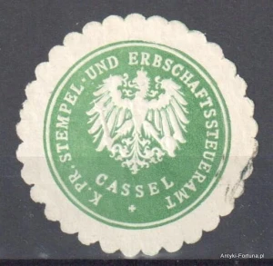 Winieta, siegielmarke , zalepka - Cassel - Nr 479/a