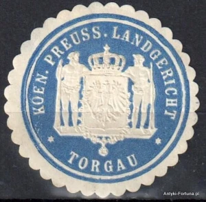 Winieta, siegielmarke , zalepka  -  Torgau  - Nr 494/a
