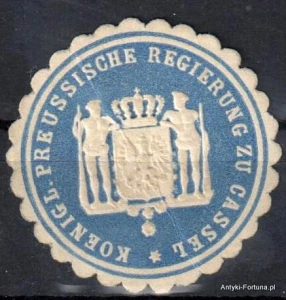 Winieta, siegielmarke , zalepka - Cassel - Nr 504/a