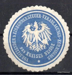Winieta, siegielmarke , zalepka- Neisse - Nysa - Pl 10