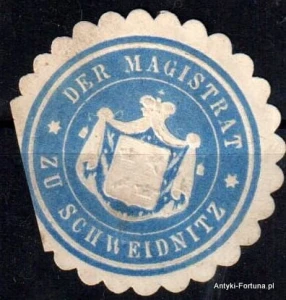 Winieta, siegielmarke , zalepka- Schweidnitz - Świdnica - Pl 15