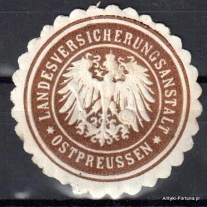 Winieta, siegielmarke , zalepka - Ostpreussen - Pl 23