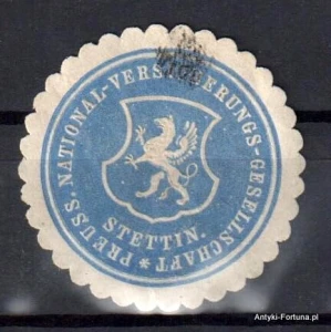 Winieta, siegielmarke , zalepka - Stettin - Szczecin - Pl 27