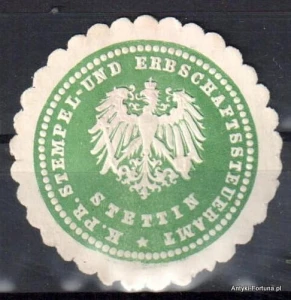 Winieta, siegielmarke , zalepka - Stettin - Szczecin - Pl 29