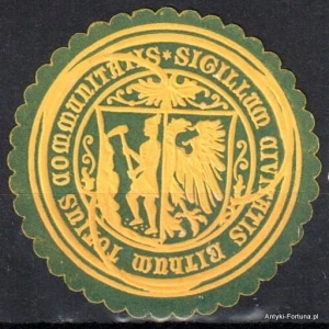 Winieta, siegielmarke , zalepka - Beuthen - Bytom - Pl 34