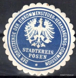 Winieta, siegielmarke , zalepka - Posen - Poznań - Pl 60