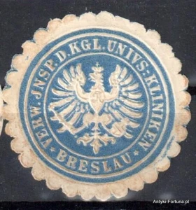 Winieta, siegielmarke , zalepka - Breslau - Wrocław - Pl 67