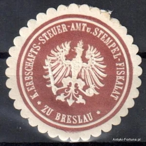 Winieta, siegielmarke , zalepka - Breslau - Wrocław - Pl 81