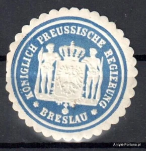 Winieta, siegielmarke , zalepka - Breslau - Wrocław - Pl 85
