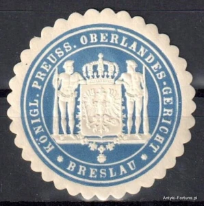 Winieta, siegielmarke , zalepka - Breslau - Wrocław - Pl 87