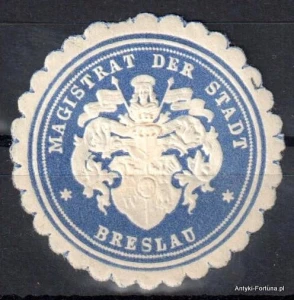 Winieta, siegielmarke , zalepka - Breslau - Wrocław - Pl 88