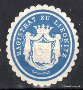 Winieta, siegielmarke , zalepka - Liegnitz - Legnica - Pl 93