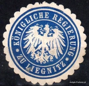 Winieta, siegielmarke , zalepka - Liegnitz - Legnica - Pl 95